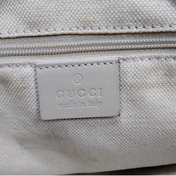 Gucci Hand Bag Brown Canvas - Picture 7 of 9